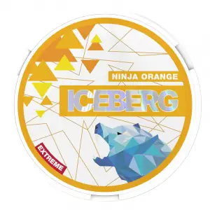 Ninja Orange Extreme Nicotine Pouches by Ice Berg 50mg/g